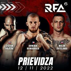 RFA 6 Prievidza - MMA  a REAL FIGHT zápasy