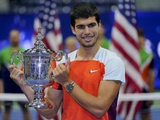 Carlos Alcaraz vyhral US Open a stal najmladšou jednotkou svetového rebríčka ATP v histórii  