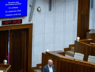 Parlament rokuje aj o zmene ústavy o skrátení volebného obdobia, návrh prešiel do druhého čítania  