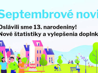 Septembrové novinky