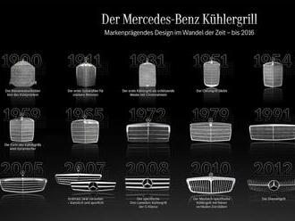 Pozrite akou cestou prešla evolúcia masky chladiča Mercedes