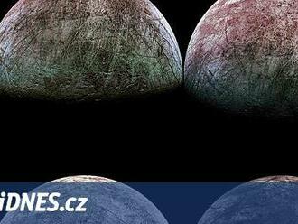 Nejblíž za 22 let. Vysloužilá sonda pořídila snímky Jupiterova měsíce Europa