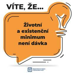 Životní a existenční minimum - Dnes si vysvětlíme, jak je to s životním a existenčním minimem. Je důležité si uvědomit, že životní a existenční minimum nejsou dávky.