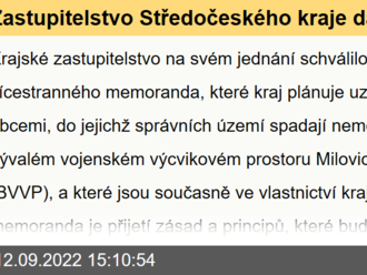 Zastupitelstvo Středočeského kraje dalo zelenou spolupráci s obcemi na využití bývalého vojenského výcvikového prostoru Milovice-Mladá