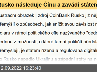 Rusko následuje Čínu a zavádí státem kontrolovanou digitální měnu