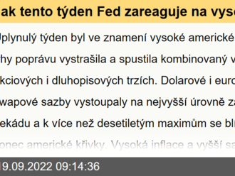 Jak tento týden Fed zareaguje na vysokou inflaci a souběžné výprodeje akcií a dluhopisů? - Rozbřesk