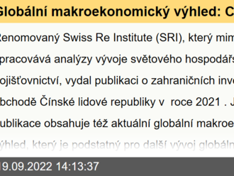 Globální makroekonomický výhled: Co čekat od čínské ekonomiky?