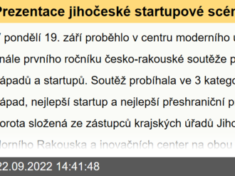 Prezentace jihočeské startupové scény v Linci byla úspěšná