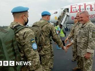 Ukraine troops leave DR Congo peacekeeping mission Monusco