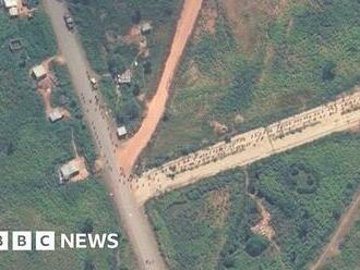 Ethiopia's Tigray war: Satellite images capture troop build-up near Eritrea border