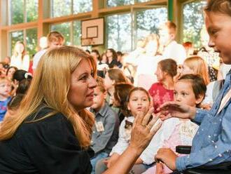 Prezidentka Čaputová zaželala pracovníkom v školstve uznanie štátu i spoločnosti