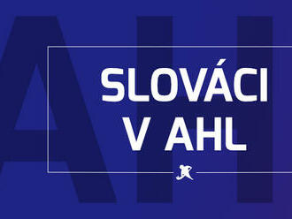 AHL: V akcii dvaja Slováci, neboli na víťaznej strane