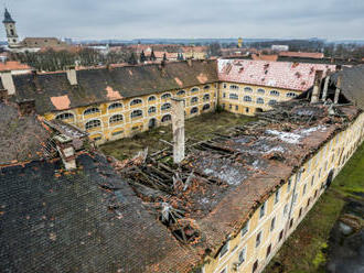 V Terezíně se opět zřítila část Žižkových kasáren,oprava asi začne příští rok