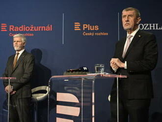 Babiš označil Pavla v debatě ČRo za velkého favorita prezidentské volby