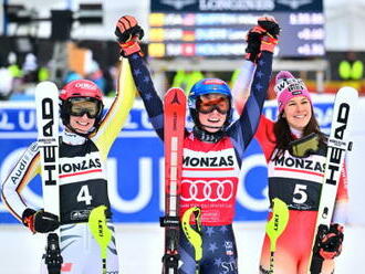 Shiffrinová vyhrála slalom ve Špindlerově Mlýně a má 85. výhru v SP