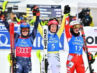 Shiffrinové útok na rekordní 86. výhru ve Špindlerově Mlýně o šest setin nevyšel