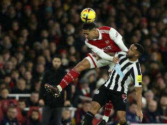 Arsenal v anglické lize hrál 0:0 s Newcastlem, United porazili Bournemouth 3:0