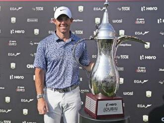 Golfista McIlroy potřetí v kariéře ovládl turnaj DP World Tour v Dubaji