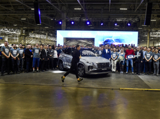 Nošovická automobilka Hyundai vyrobila loni 322.500 automobilů, víc než předloni