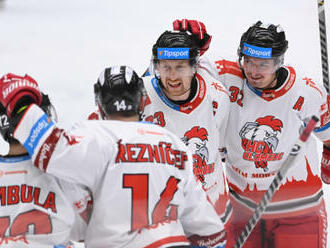 Hokejisté Olomouce deklasovali Kladno 6:2, zářil kapitán Ondrušek