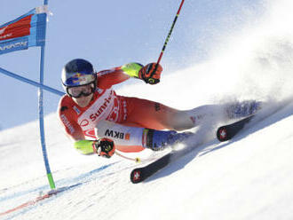 Odermatt vede po prvním kole obří slalom v Adelbodenu a útočí na šestou výhru