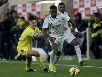 Fotbalisté Realu Madrid podlehli Villarrealu a ve španělské lize zůstali druzí