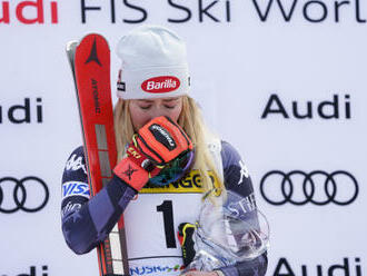 Shiffrinová vyrovnala 82. pohárovým vítězstvím nejúspěšnější lyžařku Vonnovou