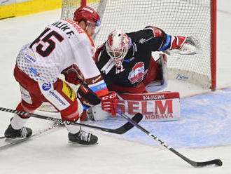 Hradec Králové poprvé v sezoně zdolal Olomouc, rozhodl Blain