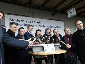 Správa železnic zahájila modernizaci tratě mezi pražskými Bubny a Výstavištěm