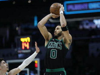 Tatum v NBA nastřílel 51 bodů, James 48 a Curry 41