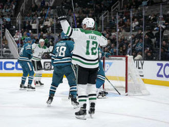 Faksa ukončil v NHL gólový půst, Hertl, Pastrňák, Krejčí a Zacha brali asistenci