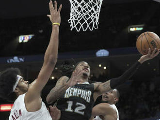 Basketbalisté Memphisu vyrovnali v NBA klubový rekord a stíhají Denver