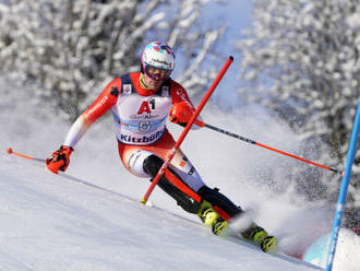 Švýcarský lyžař Yule podruhé v kariéře vyhrál slalom v Kitzbühelu