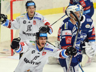 Hokejisté Karlových Varů udolali Brno 5:4, hattrick si připsal Beránek