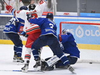 Hokejisté Olomouce udolali Plzeň 3:2 a předstihli ji v tabulce