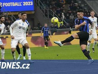 Oslabený Inter Milán nestačil v italské fotbalové lize na Empoli