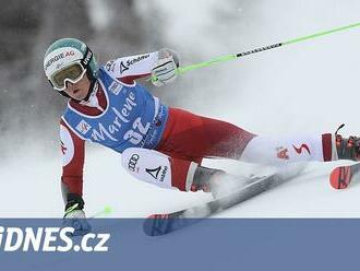 Shiffrinová útočí v obřím slalomu na Kronplatzu na rekordní vítězství