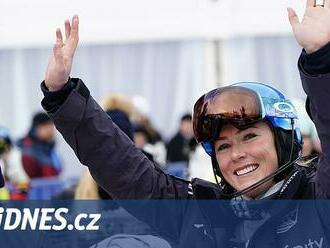 Úžasná trať, skvělí fanoušci. Špindlerův Mlýn miluju, zářila Shiffrinová