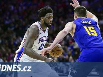 Philadelphia ovládla šlágr NBA. Embiid předčil Jokiče, pomohl 47 body