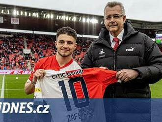 Slavia předvedla novou desítku. Norský talent Zafeiris: v Česku teď, nebo nikdy