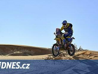 Motocyklista Engel po technických problémech na Rallye Dakar končí