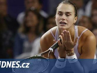 Sabalenková doufá, že letos už Wimbledon start Rusů a Bělorusů nezakáže