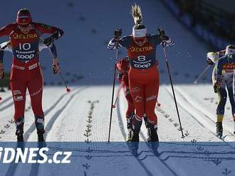 Beranová doběhla ve sprintu na Tour de Ski šestá, Novák byl jedenáctý