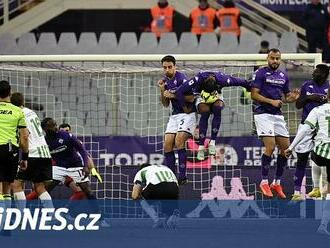 ONLINE: Fiorentina porazila Sassuolo, do akce půjde Juventus i Inter