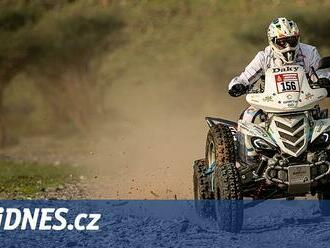 Stehno pořád bolí, říká čtyřkolkář Tůma po návratu z Rallye Dakar