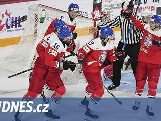 Česko - Švýcarsko 9:1. Junioři slaví pohodový postup do semifinále