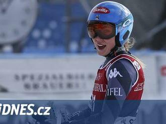 Favoritka Goggiaová vyhrála sjezd v Cortině, Shiffrinová skončila čtvrtá