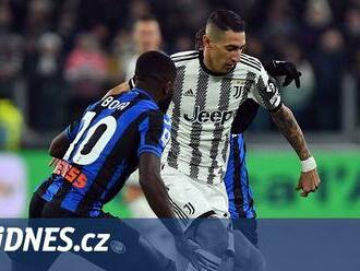 Atalanta obrala o body Juventus, AS Řím bere výhru ze hřiště Spezie