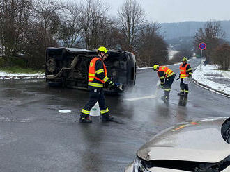 Jednotka ze stanice Ústí nad Labem vyjela k dopravní nehodě dvou osobních aut v Jateční ulici v…