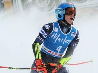 Vlhovej tesne ušlo ďalšie pódium, Shiffrinová sa stala rekordérkou